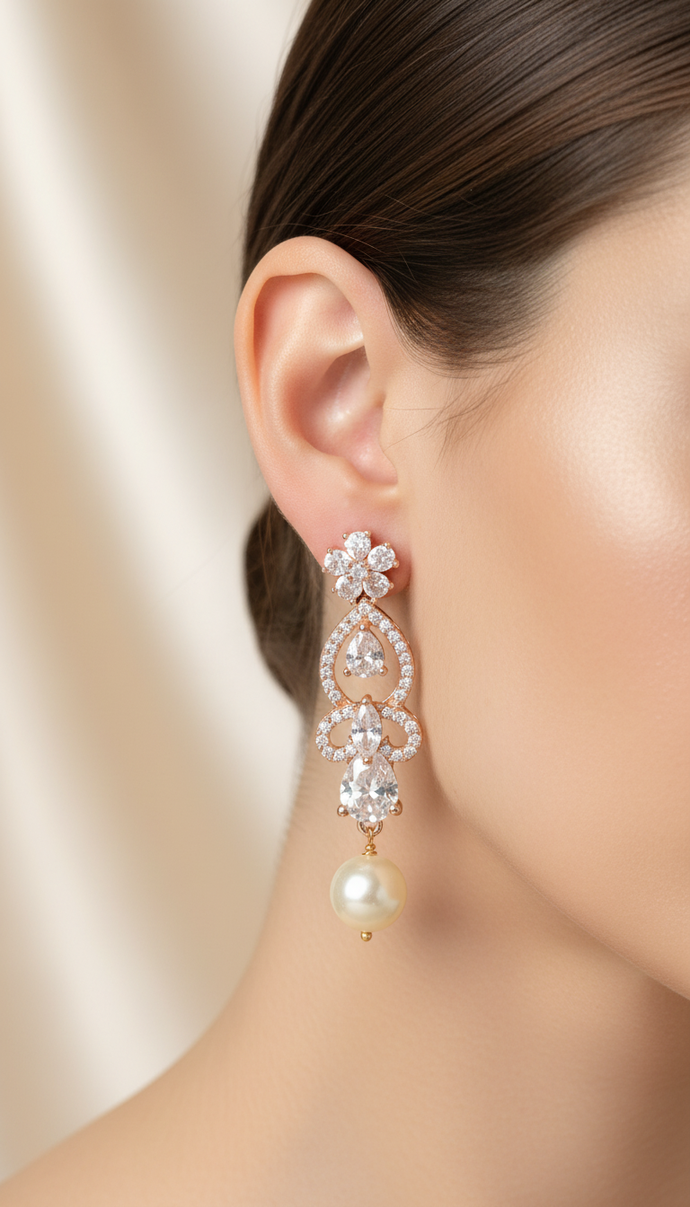 Real Pearl Earrings